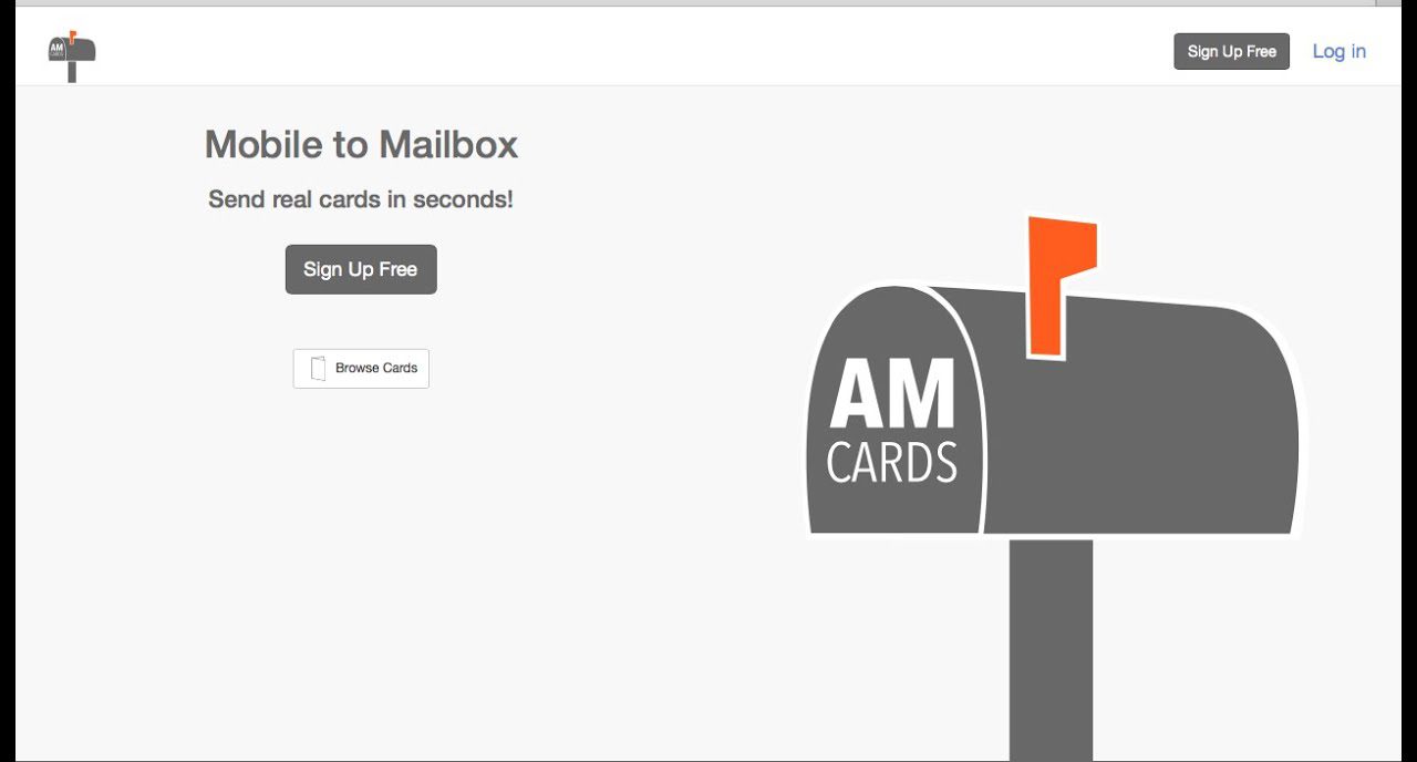 am cards homepage