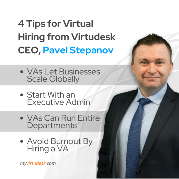 Pavel Stepanov's Virtual Hiring Tips