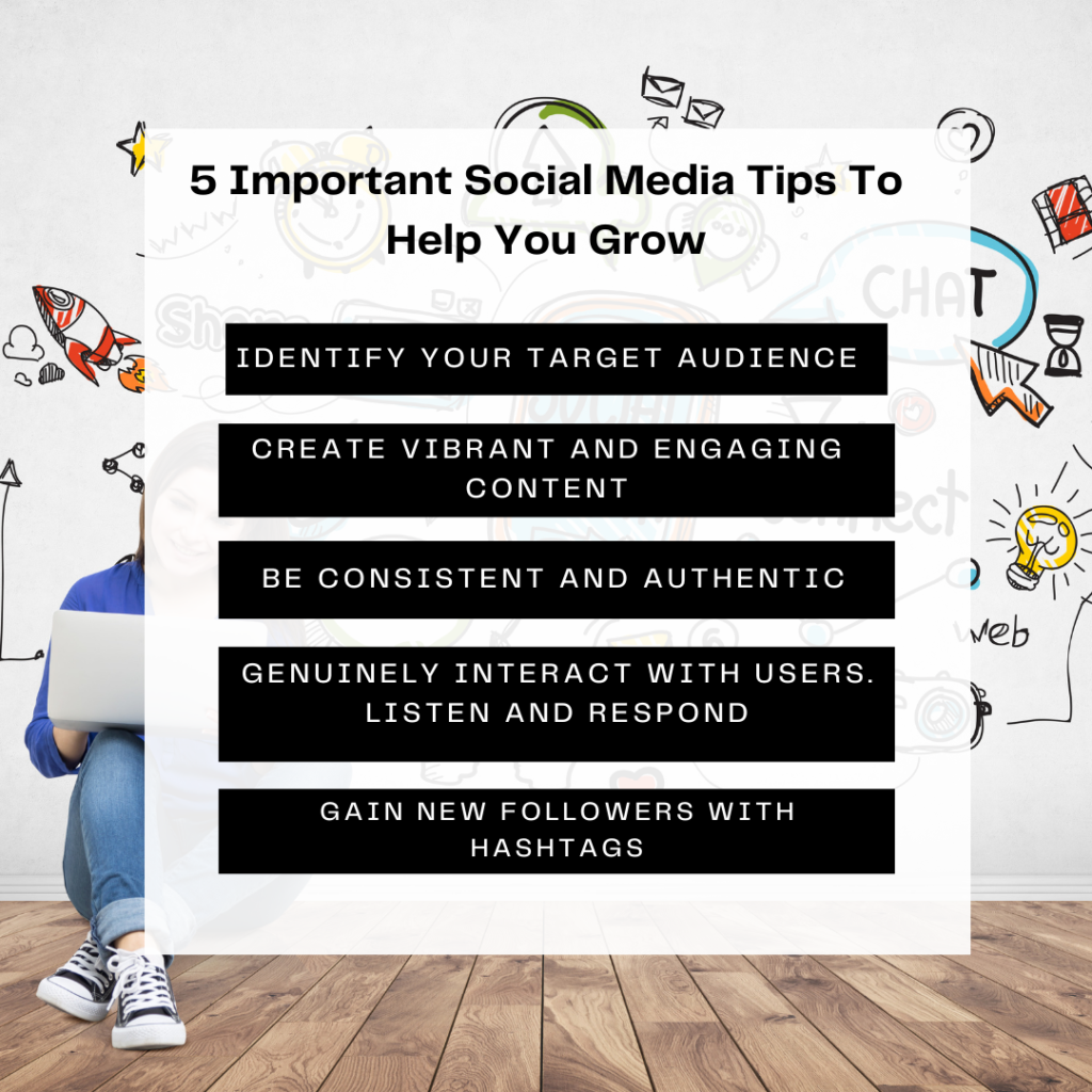 5 social media tips to help you grow