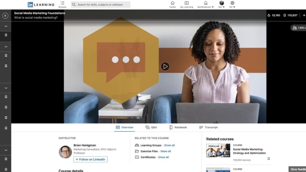 LinkedIn Learning Social Media Marketing virtual assistants usa