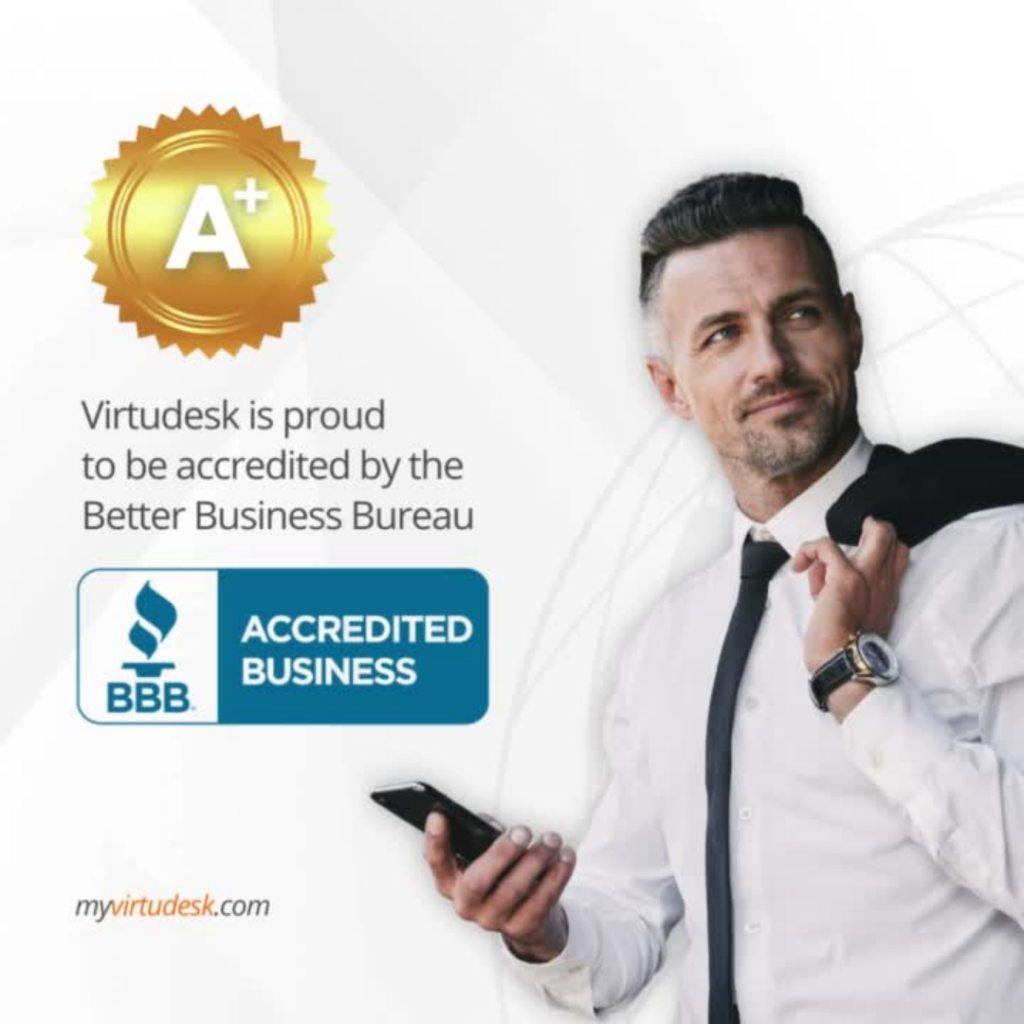 virtudesk better business bureau accreditation 2022