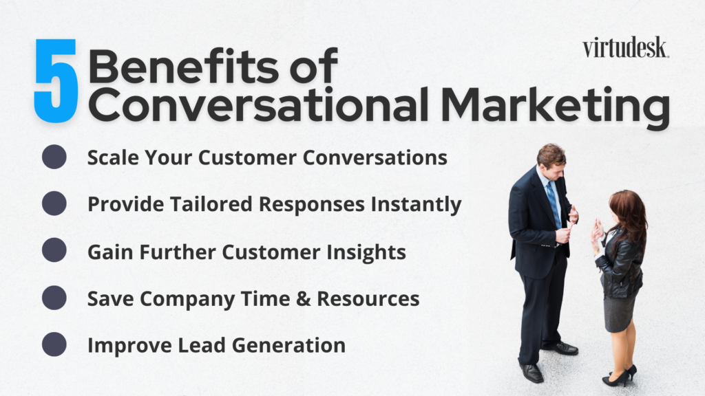 5 benefits of conversational marketing USA