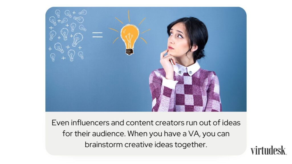 11 influencer content creation virtual assistant