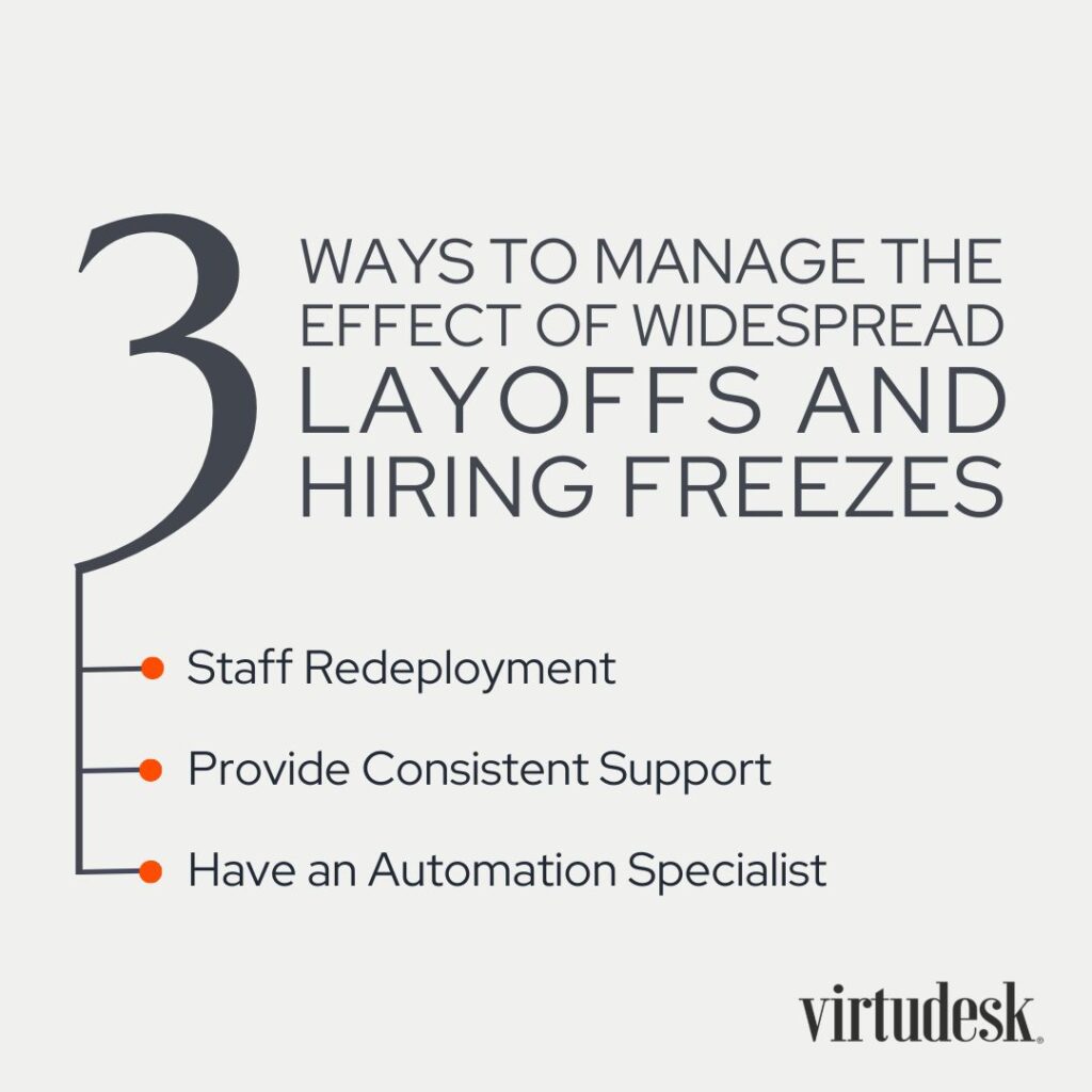 ways to manage the effect of layoffs on businesses