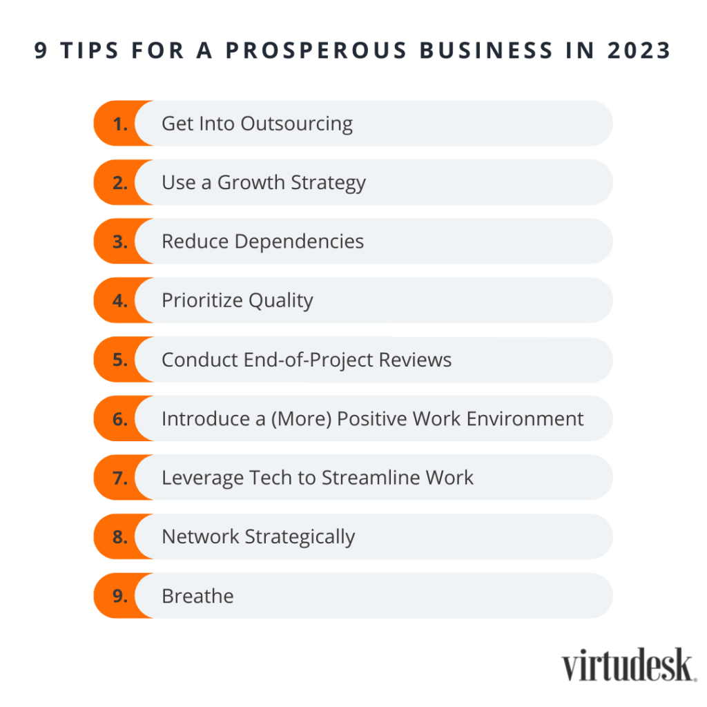 prosperous business tips 2023