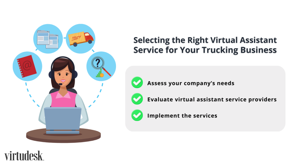 virtual assistant for trucking business