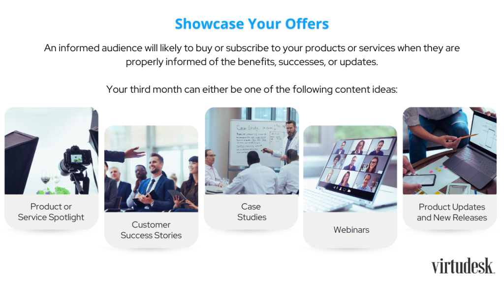 Showcase Your Offers