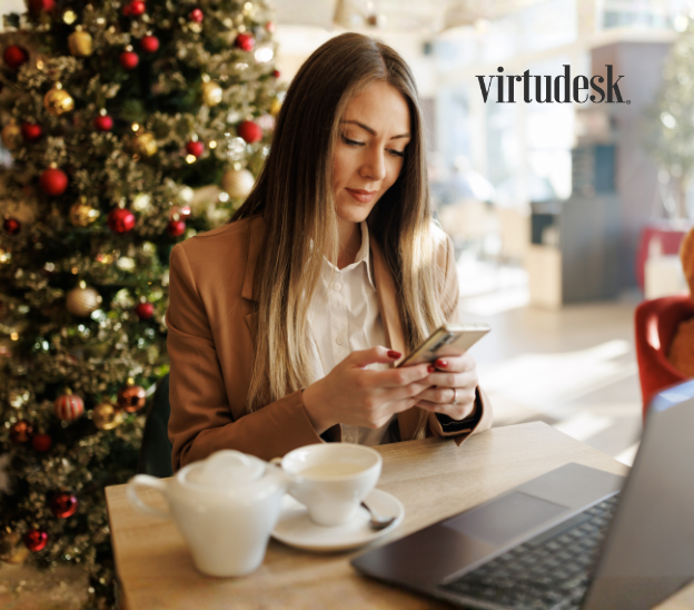 Christmas and New Year holidays can boost revenue and pressure simultaneously. Hire a virtual assistant for the holidays and see how you can step away while your business keeps working and growing.