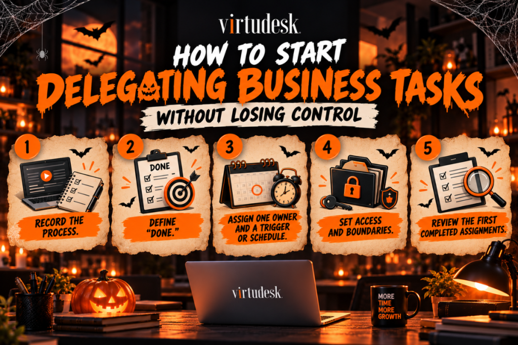 How to Start Delegating Business Tasks Without Losing Control